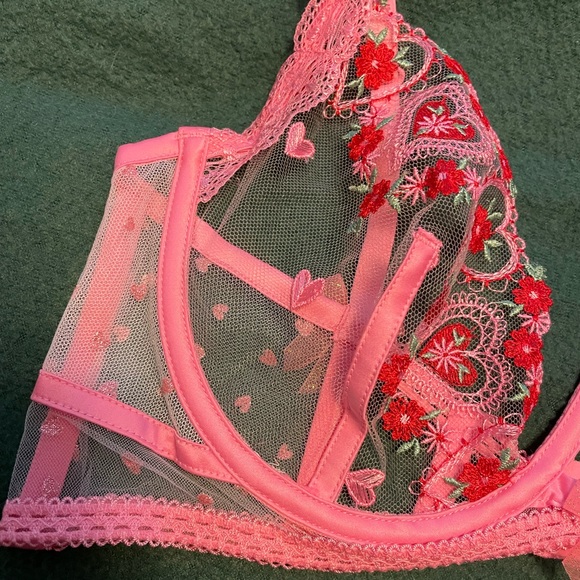 For Love and Lemons Whimsical Garden Underwire Bra - Picture 7 of 14